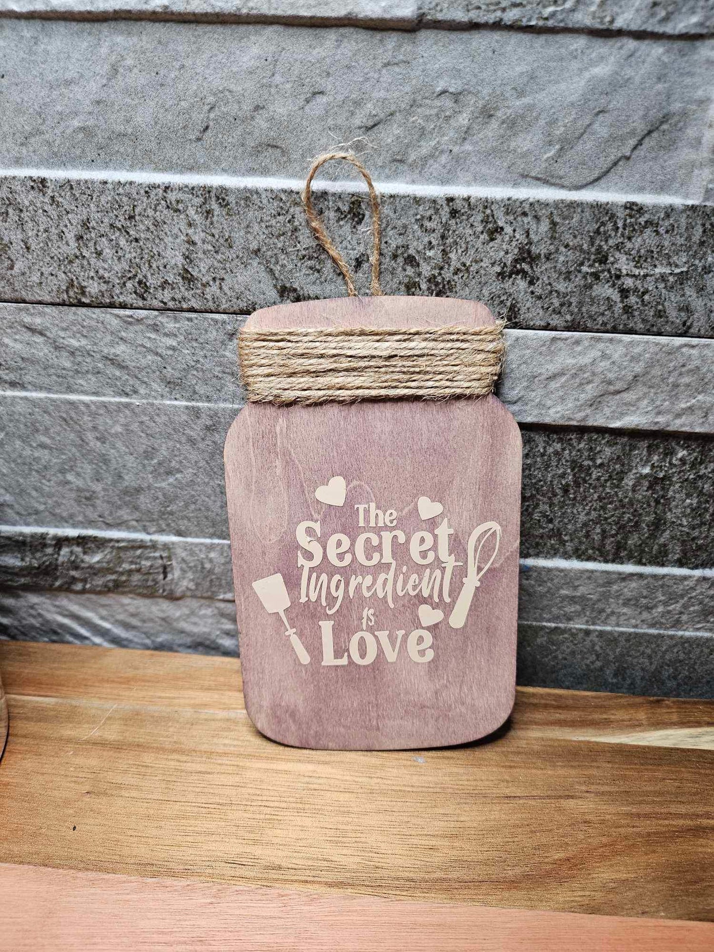 Mason Jar Decorative Plaques