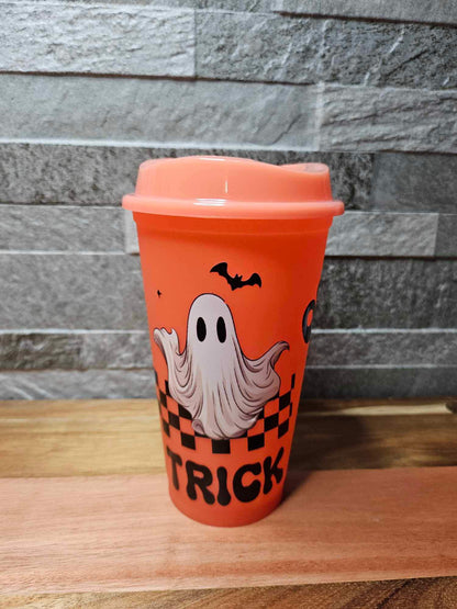 Halloween Themed Hot Cup