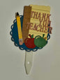 Thank you Teacher Cupcake Topper