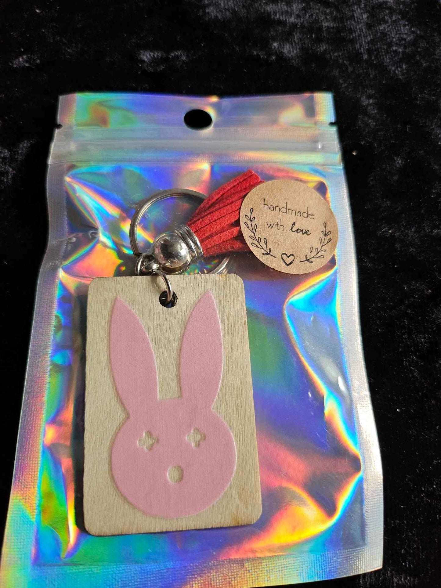 Easter Bunny Keyring