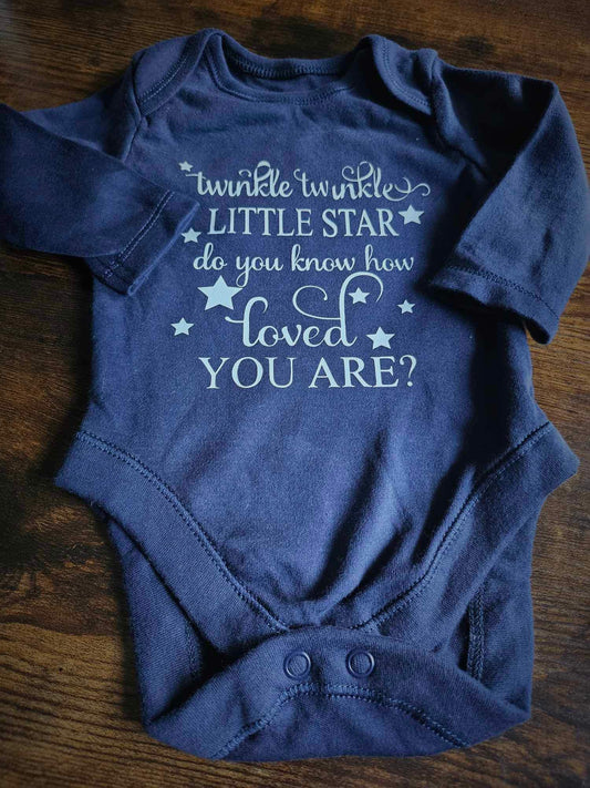 0-3 Months Twinkle Twinkle Baby Vest