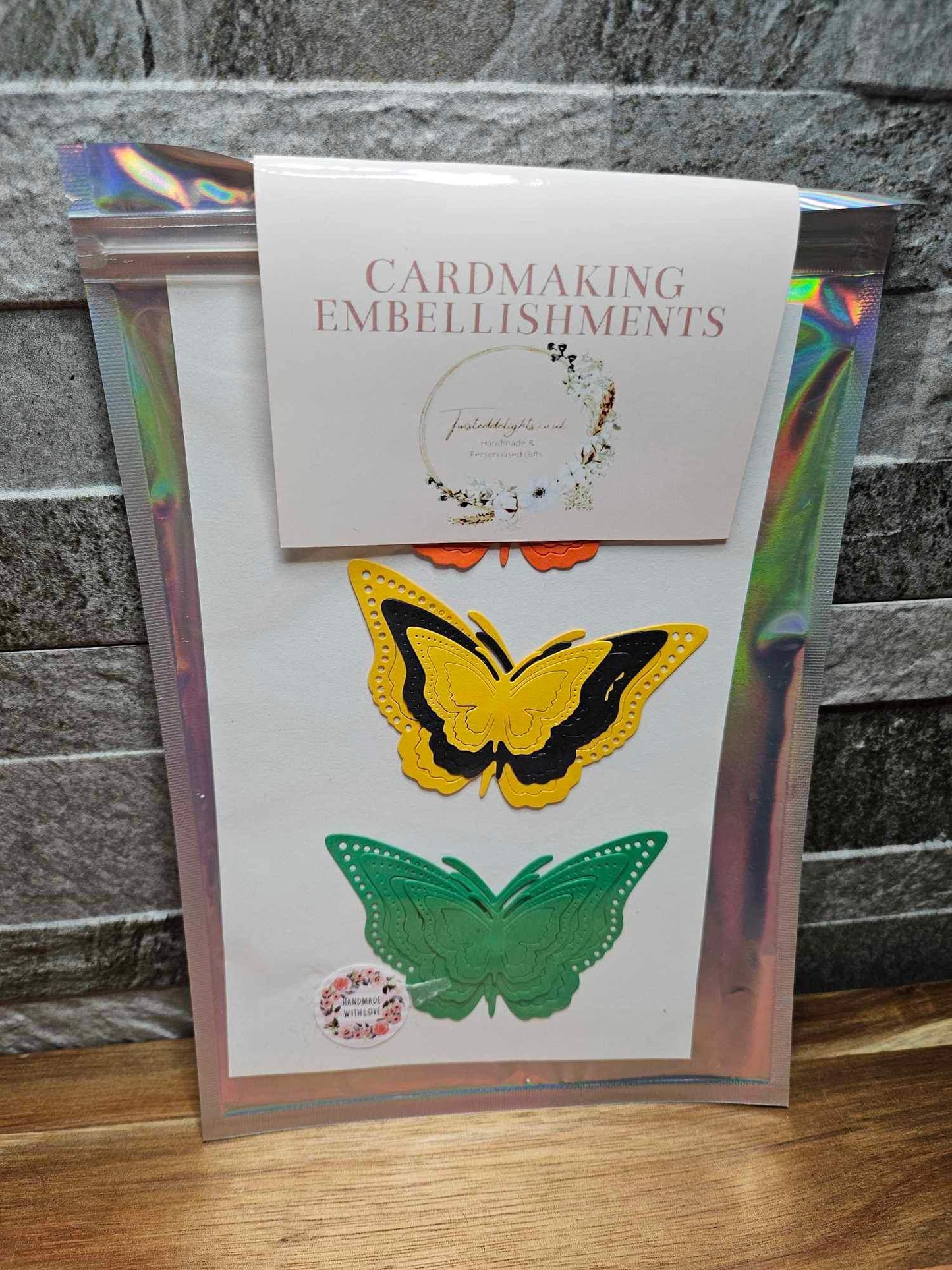 Insect & Animal Themed Craft Embellishment Pack