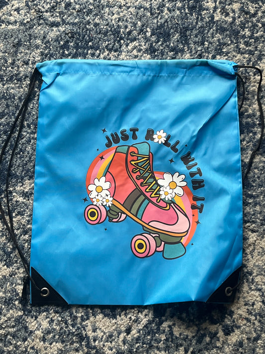 Rolling With It Drawstring Bag