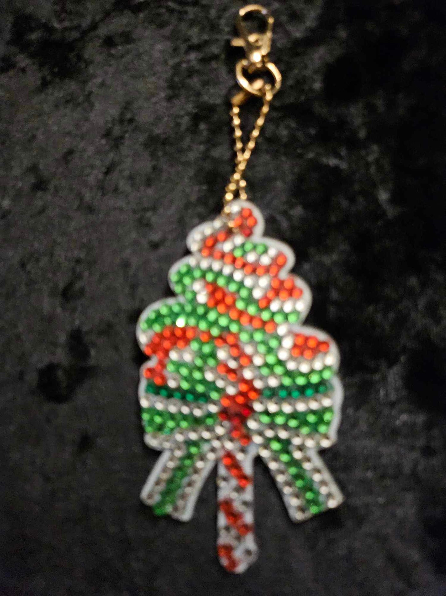 Christmas Diamond Painted Keychain