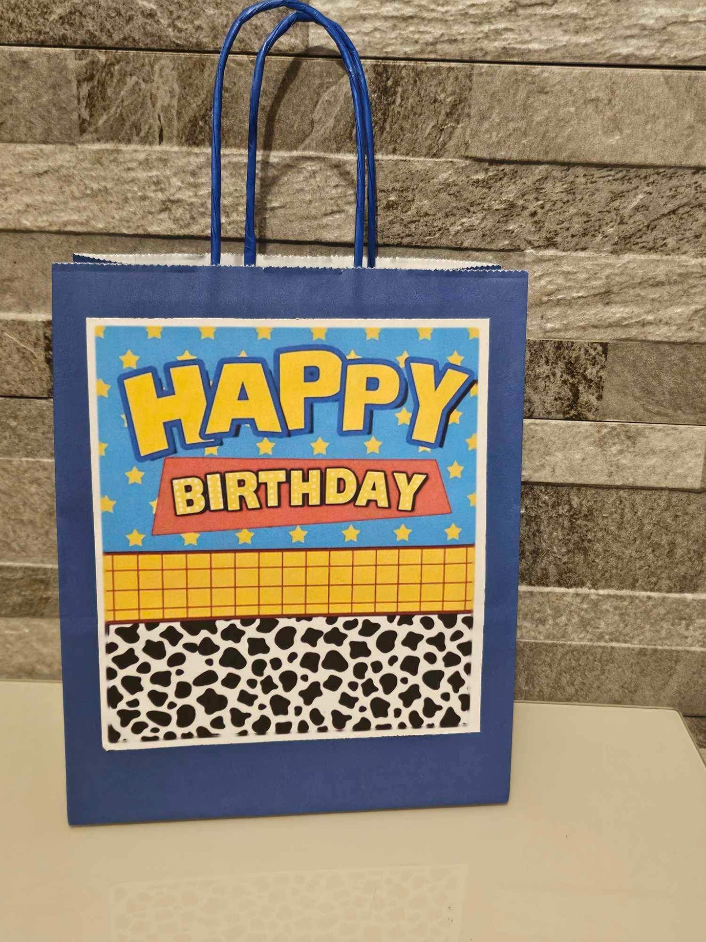 Toy Story Inspired Paper Party Bag