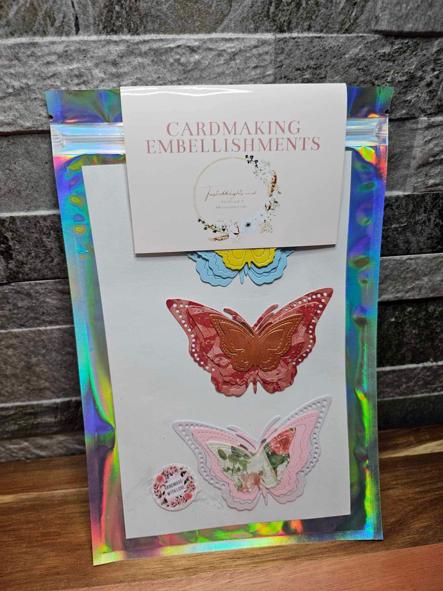 Insect & Animal Themed Craft Embellishment Pack