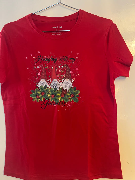 Women’s Size 8-10 Christmas T Shirt