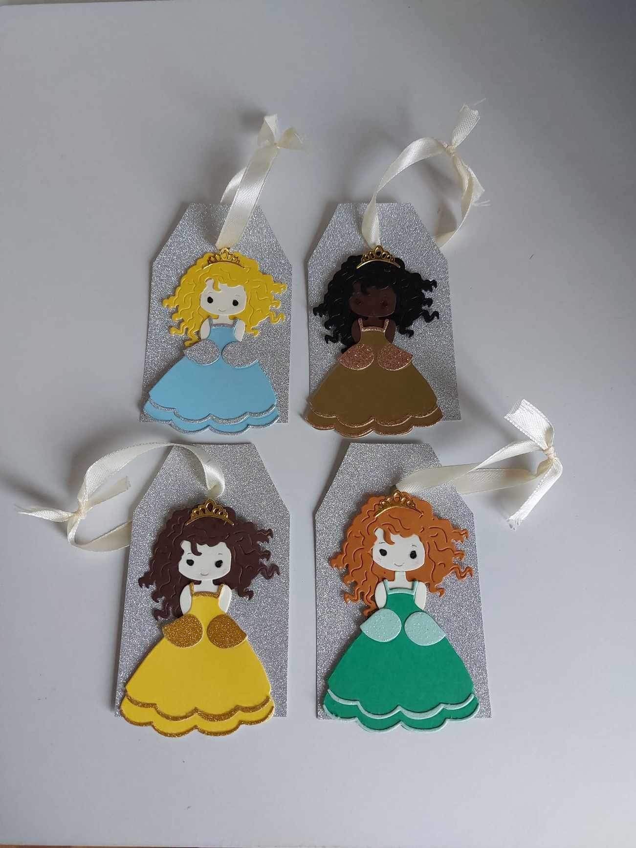 4 Pack Princess Themed Gift Tags