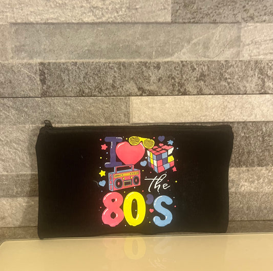 80s Love Cosmetic Pouch