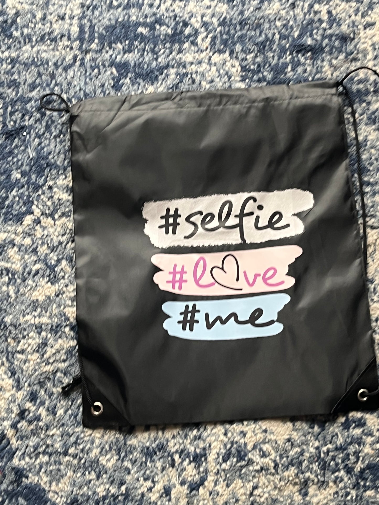 Self Love Drawstring Bag