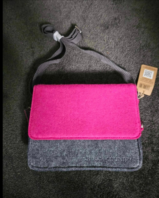 Urban Country Fuchsia Coloured Shoulder Bag