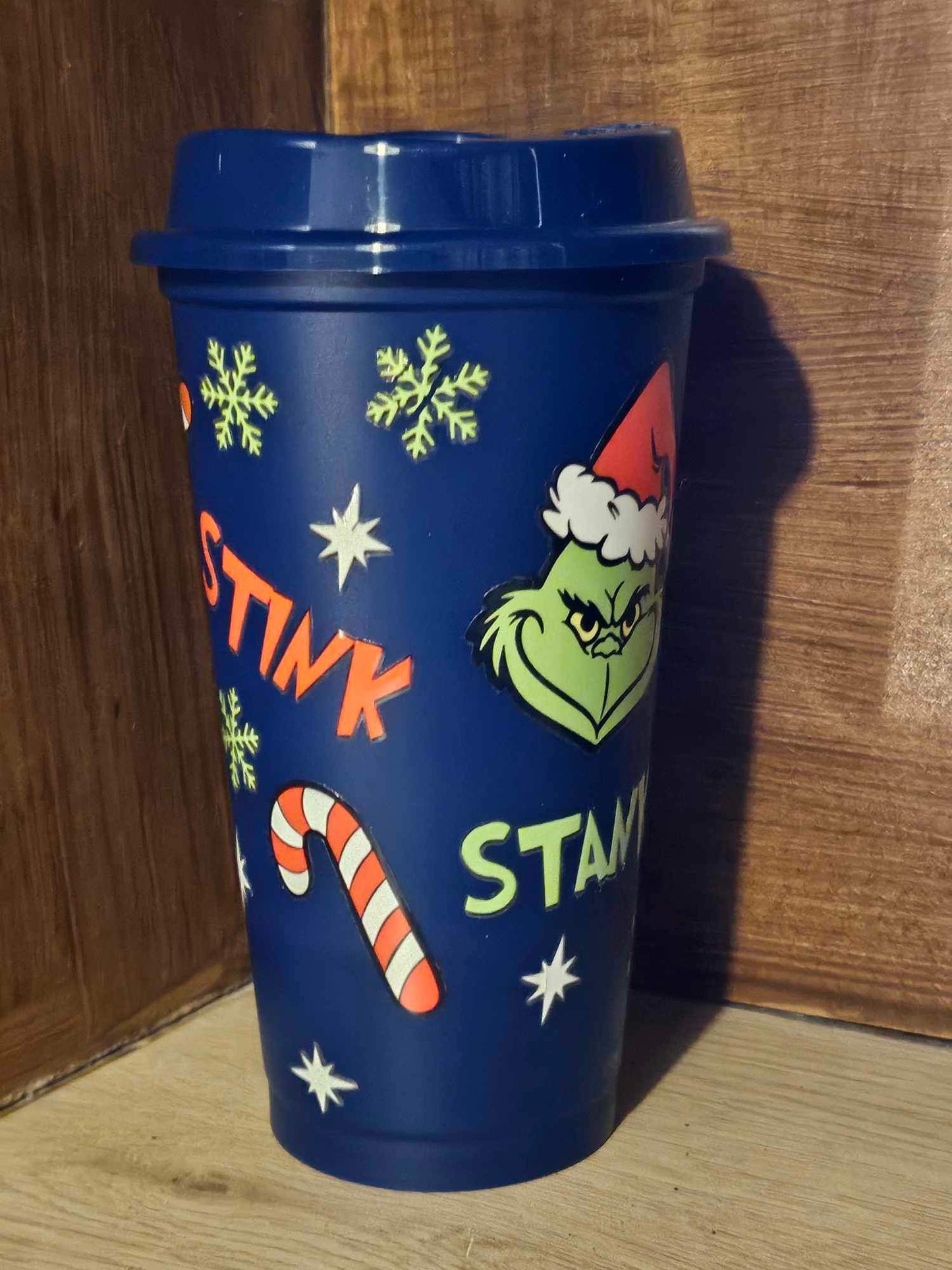 Christmas Themed Hot Cup