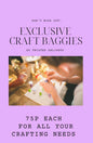 Bells Craft Baggies