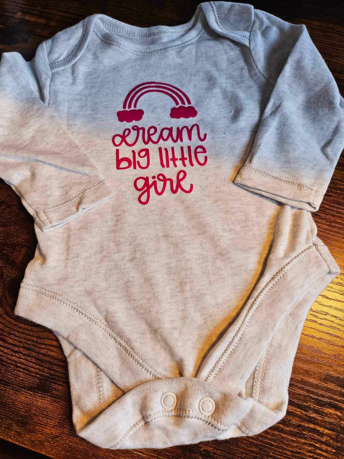 0-3 Months Dream Girls Baby Vest