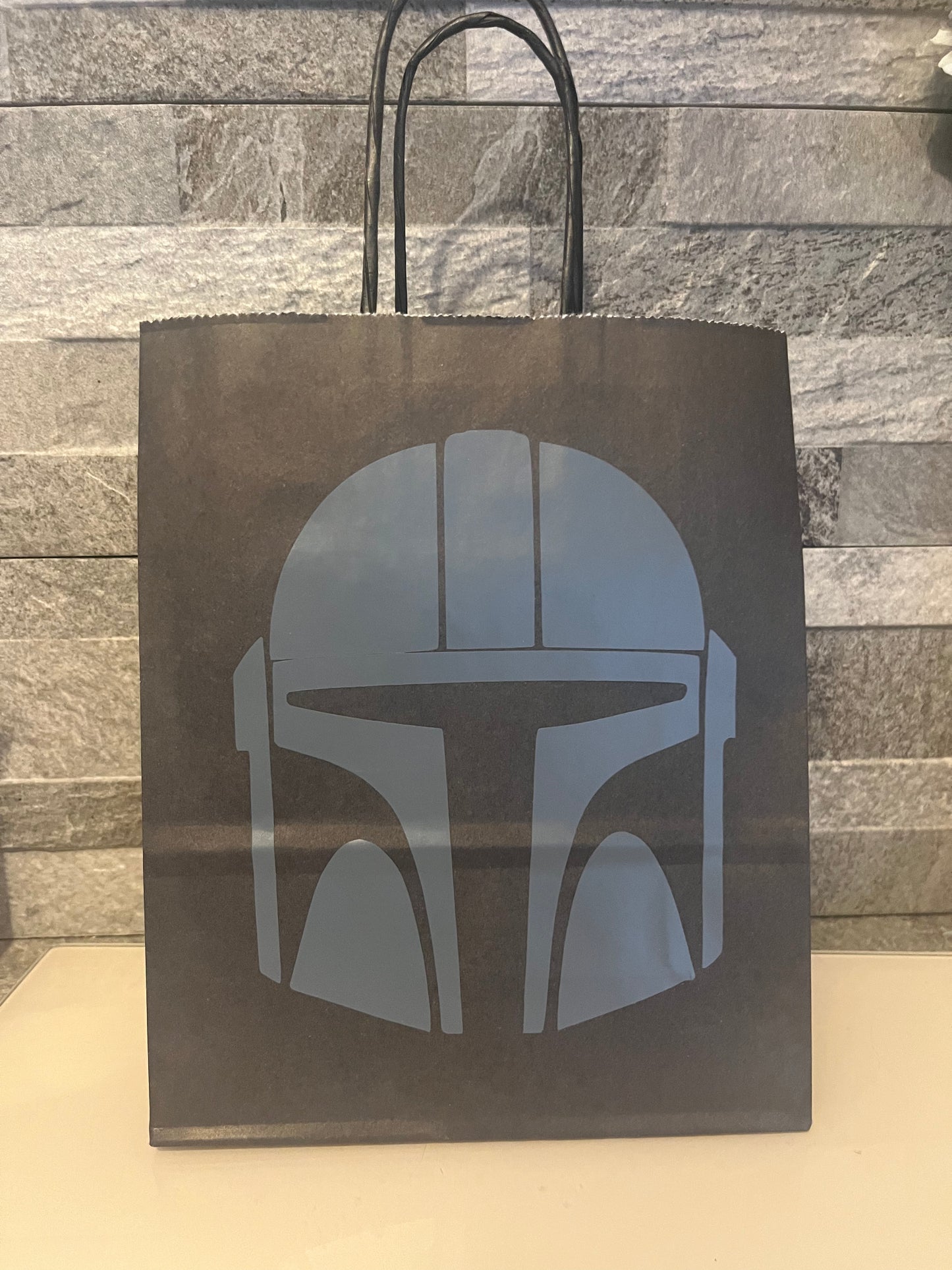 Mandalorian Inspired Paper Party Bag