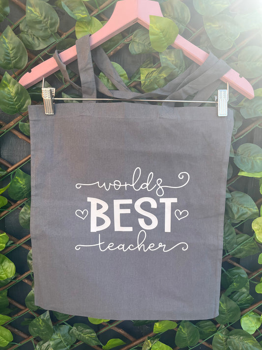 Teacher Tote Bag