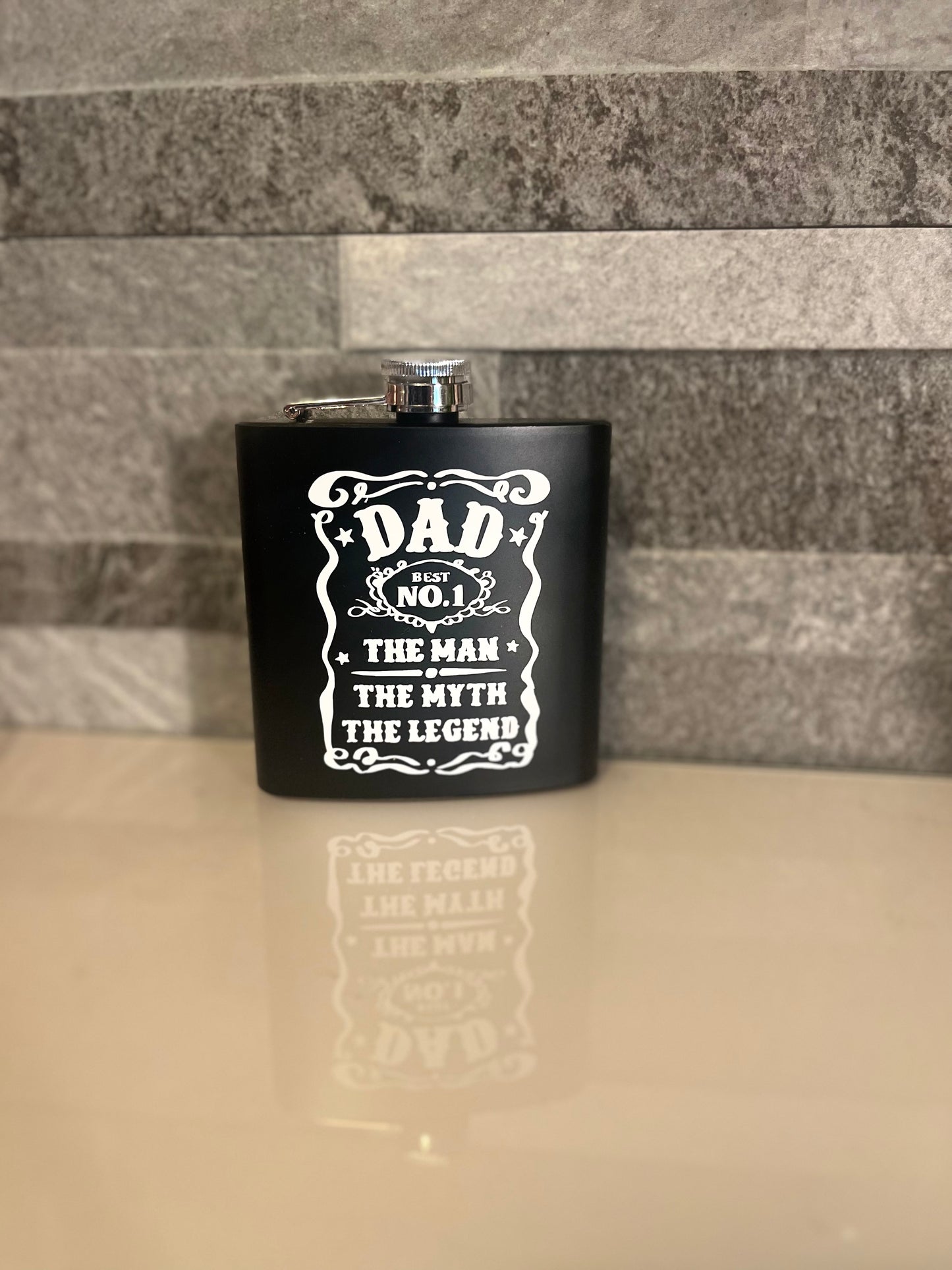 Dad Themed Hip Flask