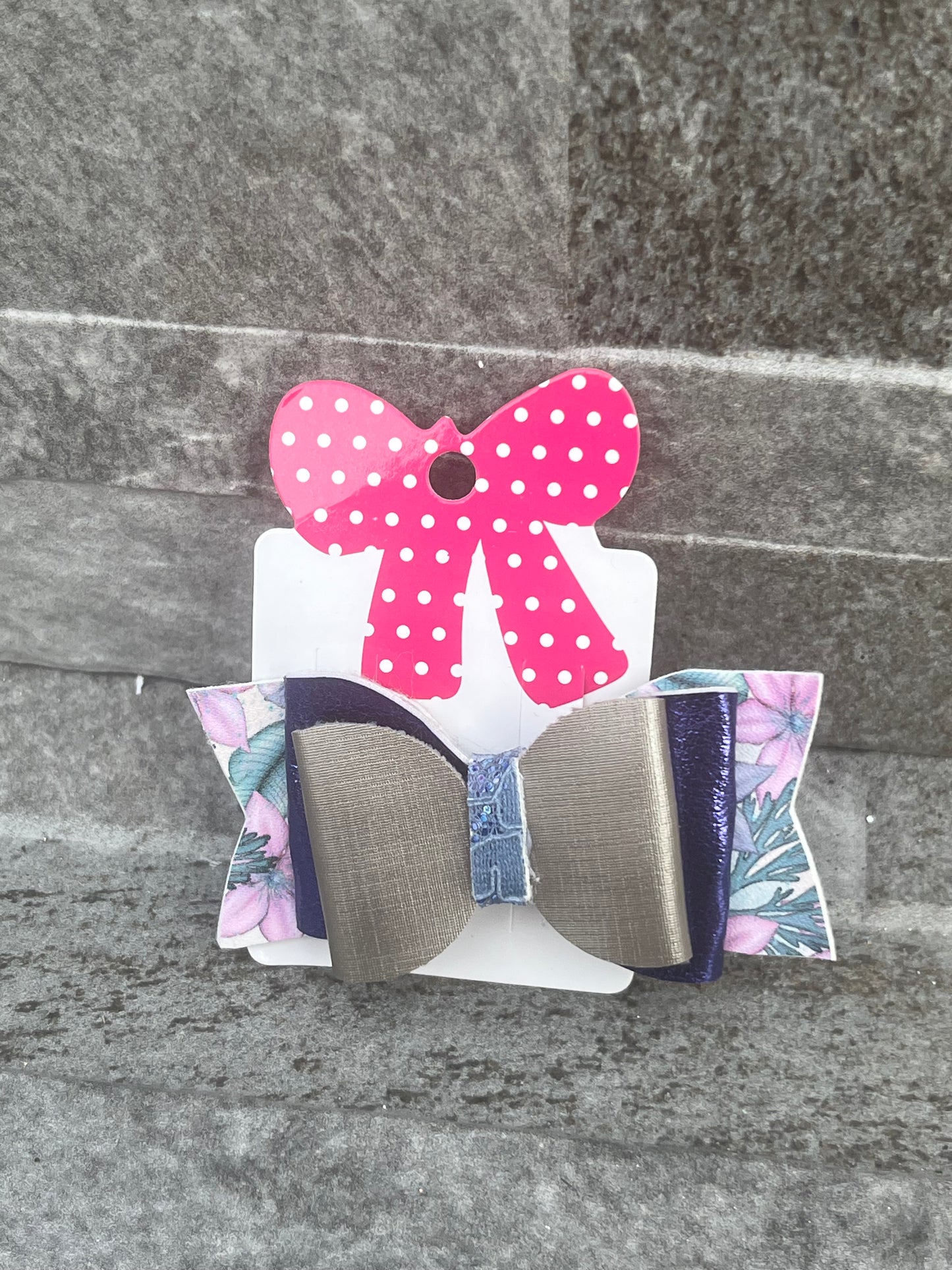 Floral Multilayered Bow