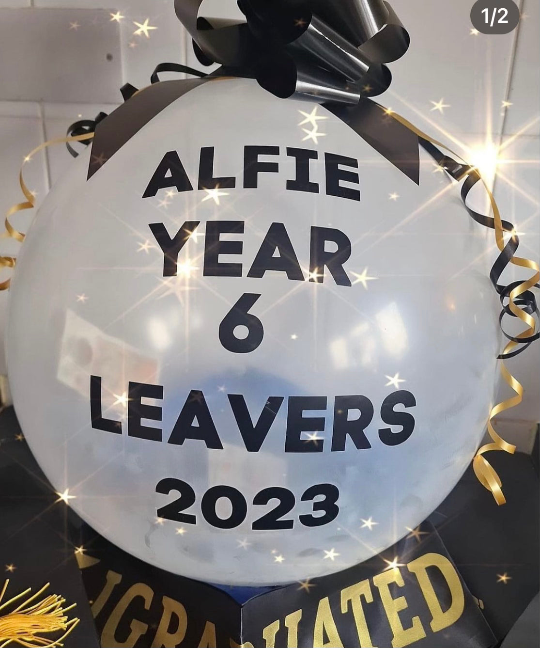 Personalised Self Application Balloon Decals