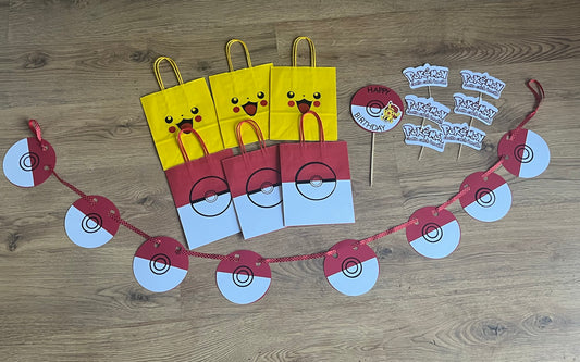 Pokémon Inspired Party Package For 6