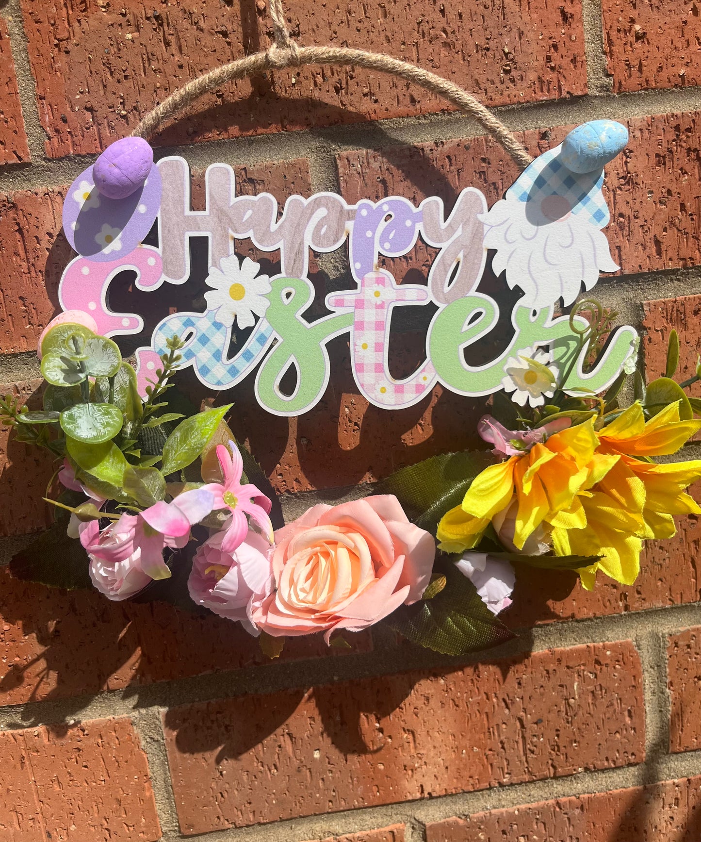 Happy Easter Wreath