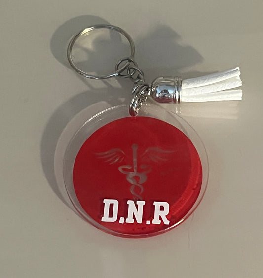 Medical Information Keyring