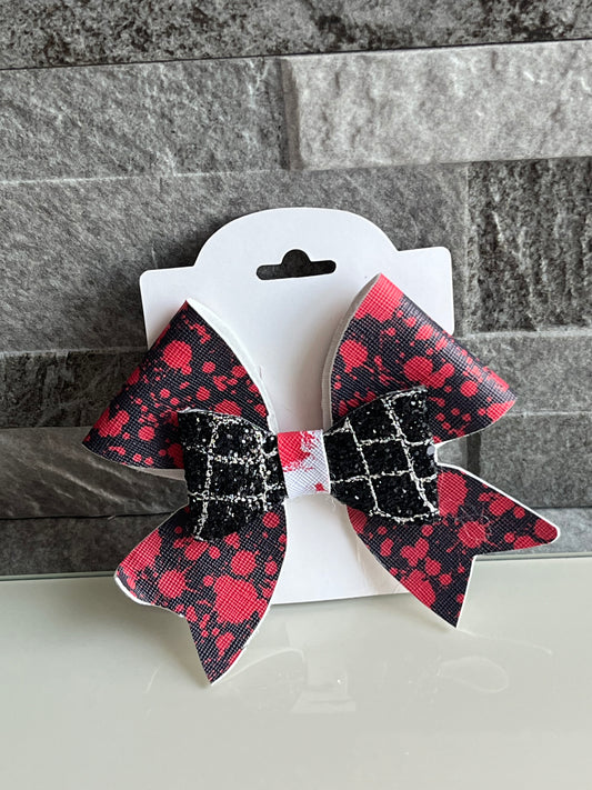 Halloween Themed Multilayered Bow