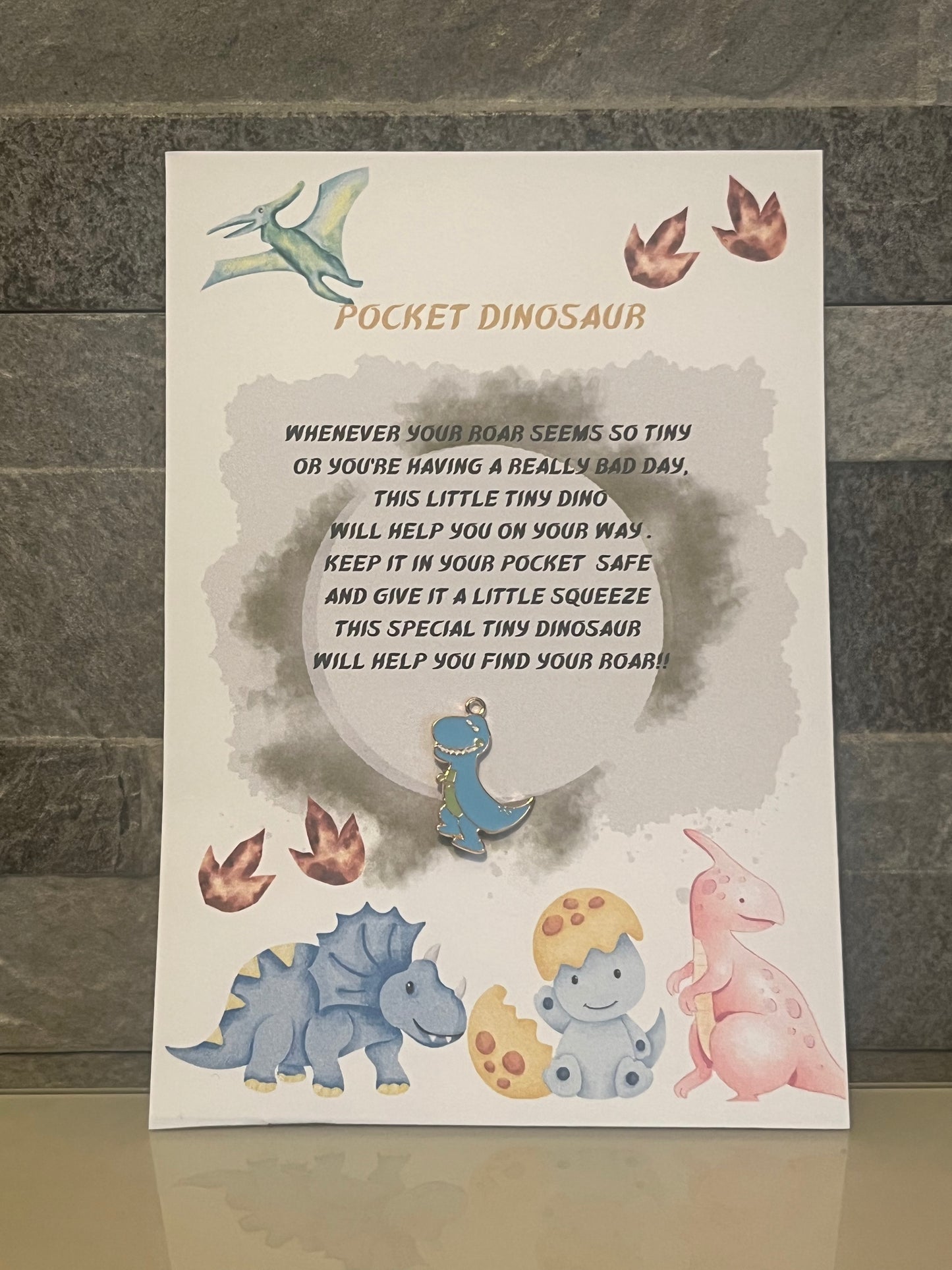 Dinosaur Pocket Hug